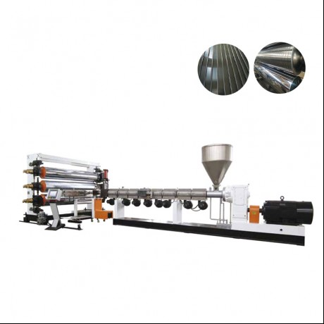 Экструзионная линия для производства листов HDPE / PP с Т-образными зажимами